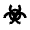 Radioactive Alt Fill Icon from Outlined Fill - Material Pro Set