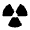 Radioactive Fill Icon from Outlined Fill - Material Pro Set