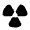 Radioactive Fill Icon from Rounded Fill - Material Pro Set