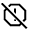 Report Off Icon from Sharp Line - Material Symbols Set