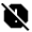 Report Off Fill Icon from Sharp Fill - Material Symbols Set
