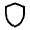 Shield Icon from Sharp Line - Material Symbols Set