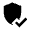Shield Check Fill Icon from Sharp Fill - Material Pro Set