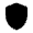 Shield Fill Icon from Rounded Fill - Material Symbols Set
