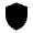 Shield Fill Icon from Sharp Fill - Material Pro Set