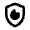 Shield Fire Icon from Rounded Line - Material Pro Set