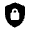 Shield Lock Fill Icon from Outlined Fill - Material Pro Set