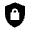 Shield Lock Fill Icon from Sharp Fill - Material Pro Set