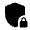 Shield Locked Fill Icon from Rounded Fill - Material Symbols Set