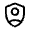 Shield Person Icon from Rounded Line - Material Symbols Set