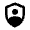 Shield Person Icon from Outlined Line - Material Pro Set