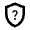 Shield Privacy Help Icon from Outlined Line - Material Pro Set
