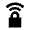Wifi Password Alt Fill Icon from Sharp Fill - Material Pro Free Set