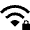 Wifi Password Icon from Sharp Line - Material Symbols Set