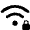 Wifi Password Icon from Rounded Line - Material Symbols Set