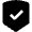 Shield Check Icon from Nova Solid Set