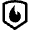 Protection Shield Fire Icon from Nova Line Set