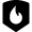 Protection Shield Fire Icon from Nova Solid Set