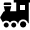 Railroad Train Icon from Nova Solid Set
