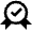 Award Badge Check Icon from Nova Line Set