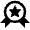Award Badge Circle Star Icon from Nova Line Set