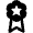 Award Badge Star Icon from Nova Line Set