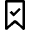 Award Banner Check Icon from Nova Line Set