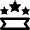 Award Banner Stars Icon from Nova Line Set