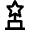Award Trophy Star Icon from Nova Line Set
