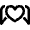 Heart Angle Icon from Nova Line Set