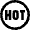 Hot Product Item Circle Icon from Nova Line Set
