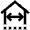 Arrows House Icon from Atlas Line Set