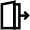 Exit Icon from Atlas Line Set