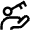 Hand Key Icon from Atlas Line Set