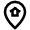 Home Pin Icon from Atlas Line Set