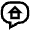 House Message Icon from Atlas Line Set