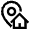 House Pin Icon from Atlas Line Set