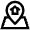 House Pin Location Icon from Atlas Line Set