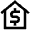 Money Home Icon from Atlas Line Set
