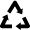 Recycle Sign Symbol Icon from Nova Solid Set
