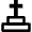 Religion Christian Graveyard Icon from Nova Line Set