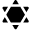 Religion Hexagram Icon from Nova Solid Set