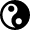 Religion Yin Yang Icon from Nova Solid Set