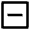 Subtract Square 1 Icon from Nova Line Set