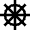 Route Sign Steering Wheel Icon from Nova Line Set