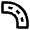 Route Sign Turn Left Icon from Nova Line Set