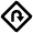 Route Sign U Turn Ahead Icon from Nova Line Set