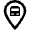 Map Pin Bus Station Icon from Nova Line Set