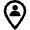 Map Pin Person Tracking Icon from Nova Line Set