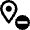 Map Pin Regular Subtract Icon from Nova Line Set